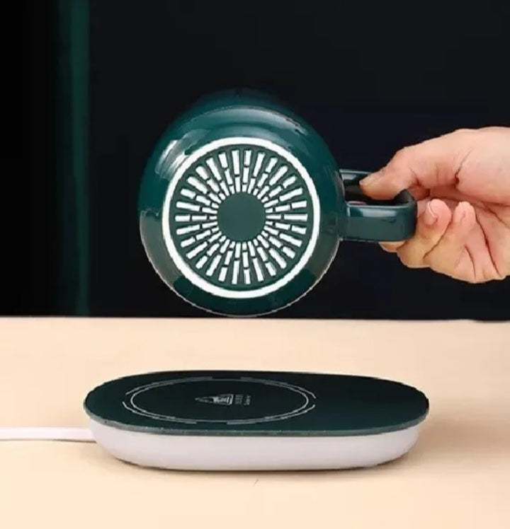 Taza Con Calentador Eléctrico
