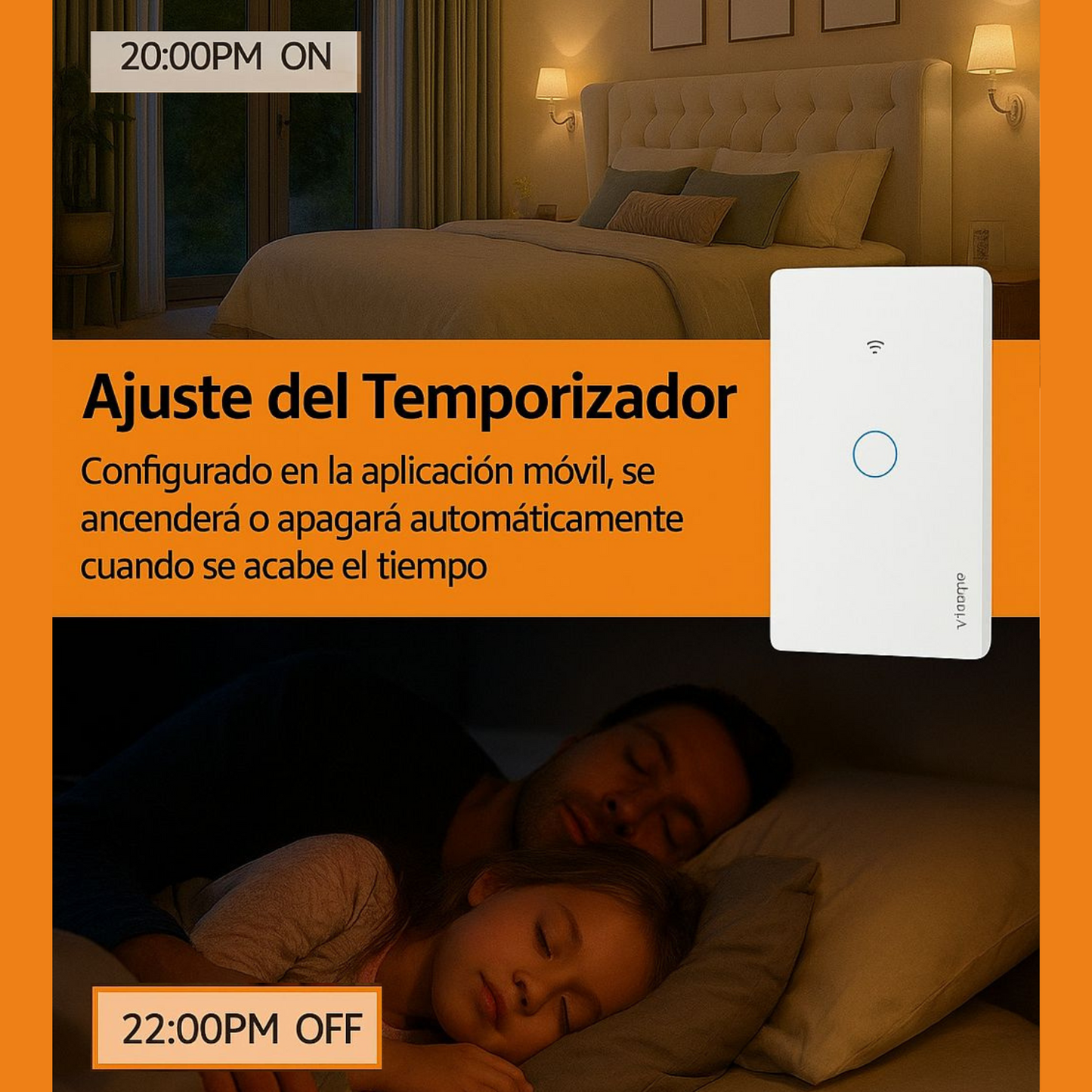 Interruptor WiFi Inteligente Touch