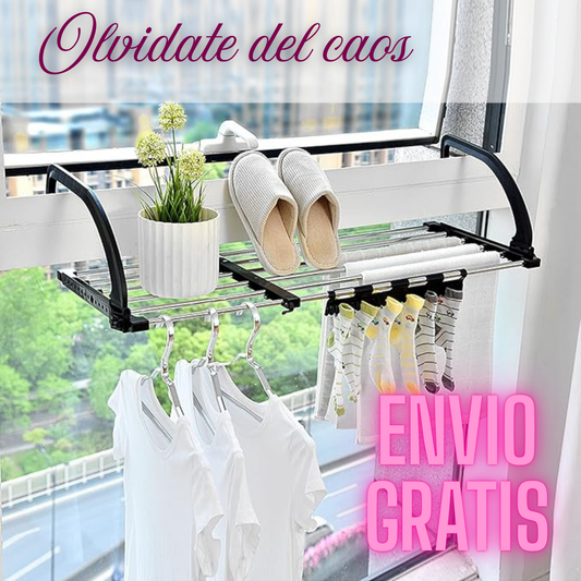 Secador de Ropa Para Ventana